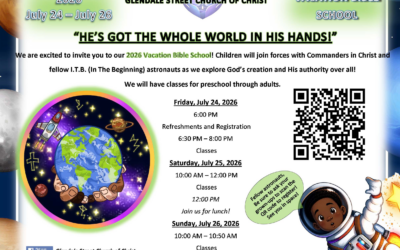 VACATION BIBLE SCHOOL – 2026