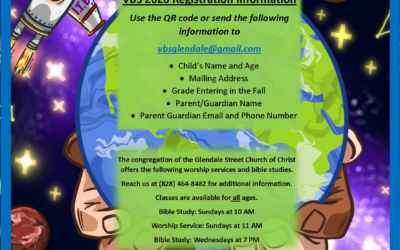 VACATION BIBLE SCHOOL REGISTRATION – 2026